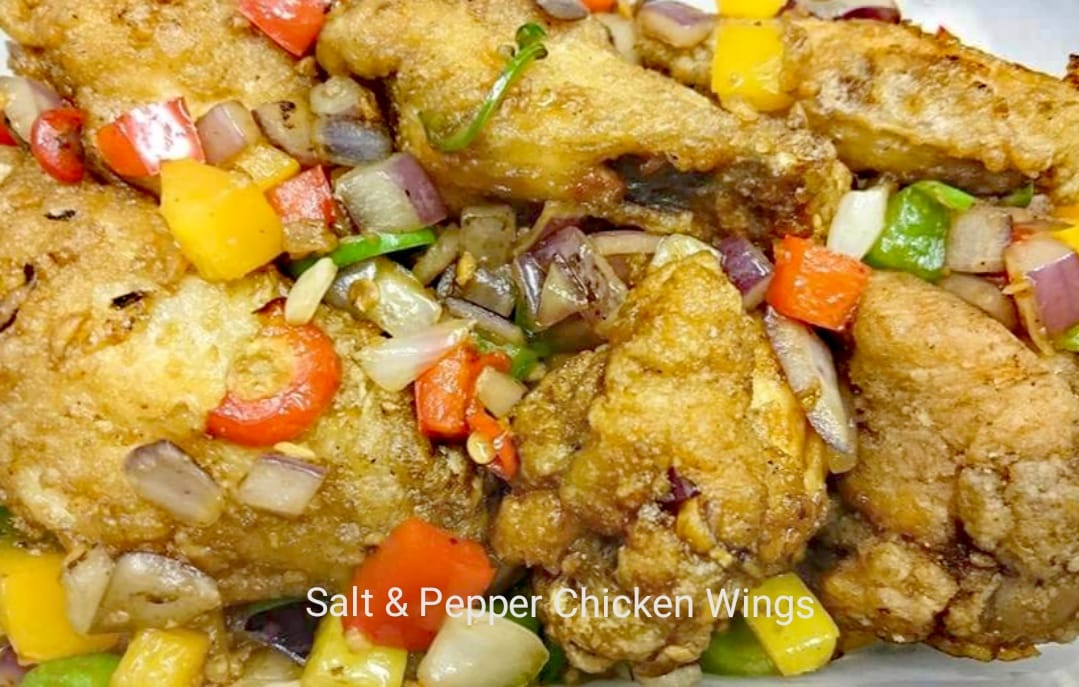 Salt & pepper chicken wings